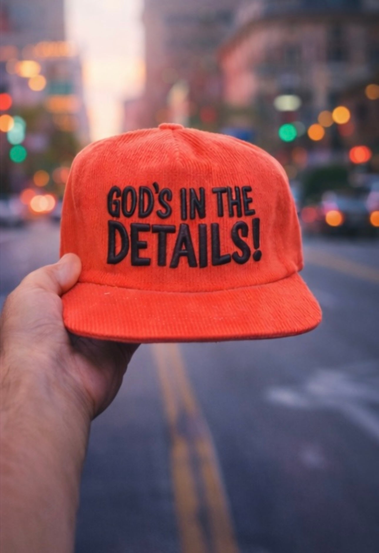 God's In The Details Hat